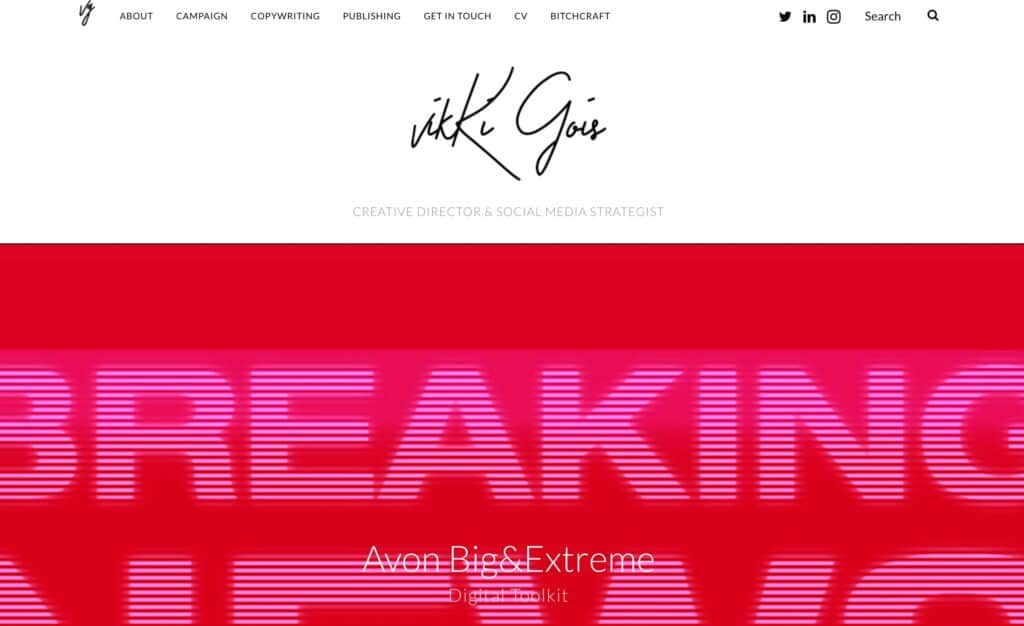 vikki gois website