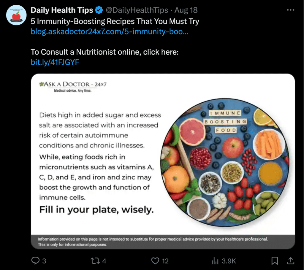 daily health tips