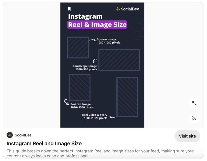blog post shared on Pinterest