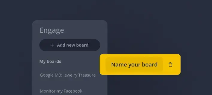 SocialBee boards and streams for social media conversations