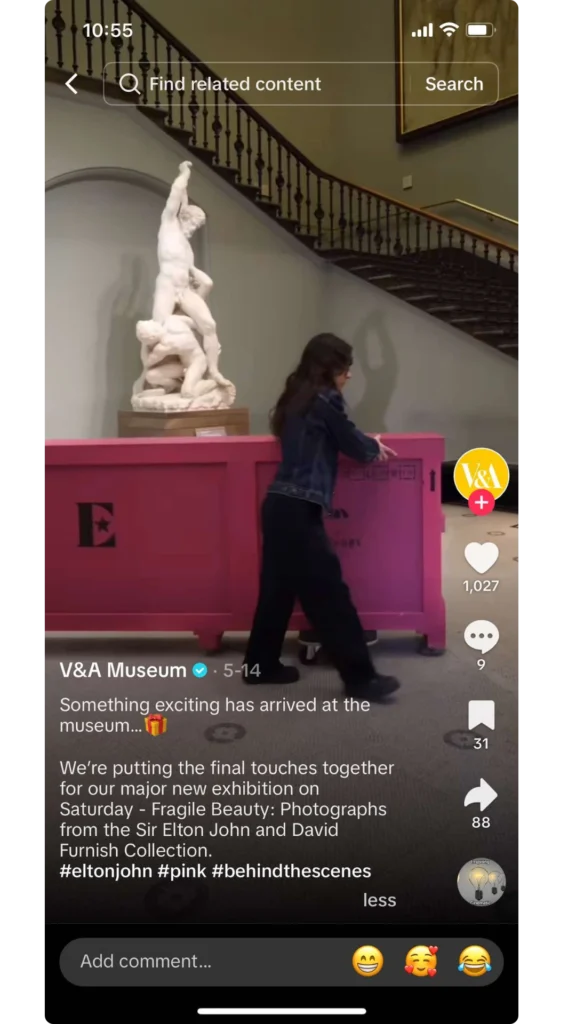tiktok teaser caption example